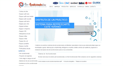 Desktop Screenshot of aireacondicionadochile.com